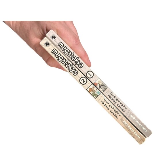 Megatokyo Vol. 1 & Vol. 2 Fred Gallagher & Rodney Caston Manga English Preowned - Picture 4 of 7